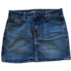 Old Navy Blue Denim Skirt